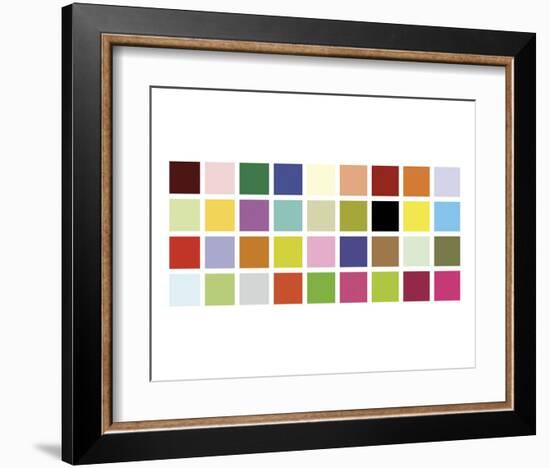 Paint Box Graphic II-Dan Bleier-Framed Art Print