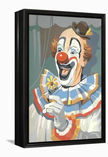 Paint by Numbers, Clown-null-Framed Stretched Canvas