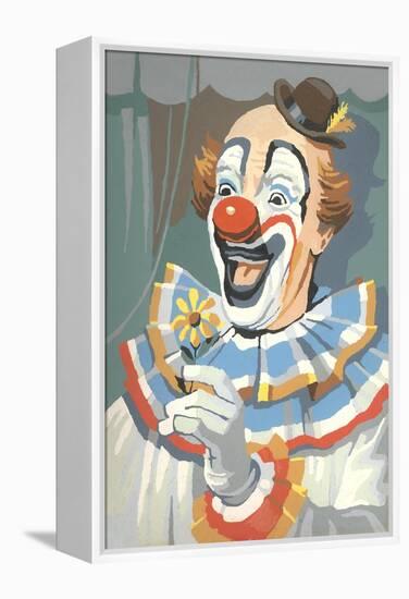 Paint by Numbers, Clown-null-Framed Stretched Canvas