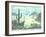 Paint by Numbers, Desert Scene-Found Image Press-Framed Giclee Print