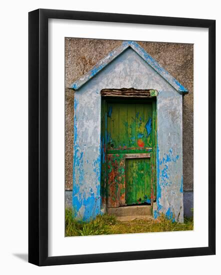 Paint Effects, Old Cottage, Bunmahon, County Waterford, Ireland-null-Framed Photographic Print