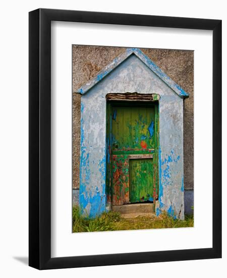 Paint Effects, Old Cottage, Bunmahon, County Waterford, Ireland-null-Framed Premium Photographic Print