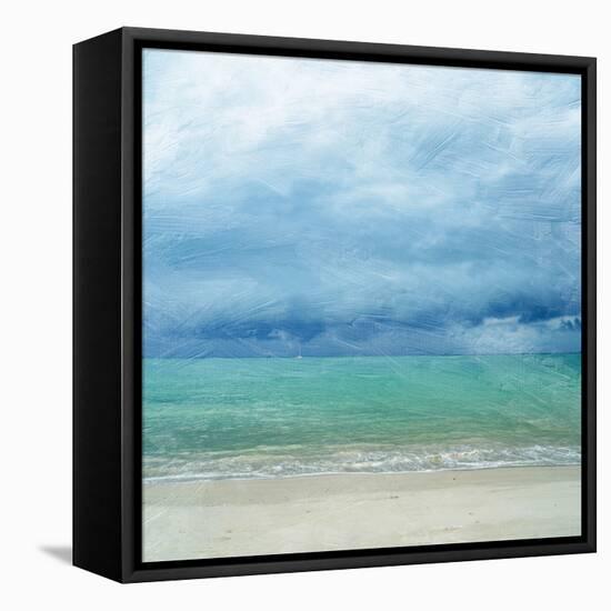 Paint Me the Ocean-Sheldon Lewis-Framed Stretched Canvas