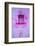 Paint on wall during Holi festival, Rajasthan-Mark MacEwen-Framed Photographic Print