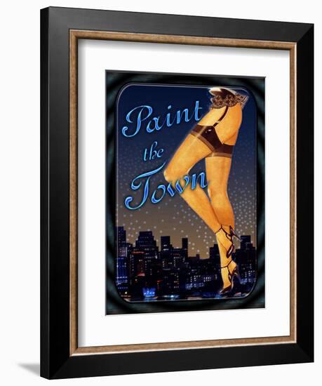 Paint the Town-Kate Ward Thacker-Framed Giclee Print