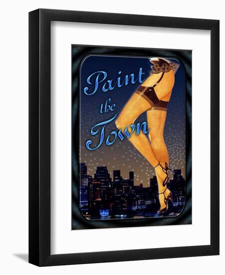 Paint the Town-Kate Ward Thacker-Framed Giclee Print