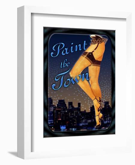 Paint the Town-Kate Ward Thacker-Framed Giclee Print