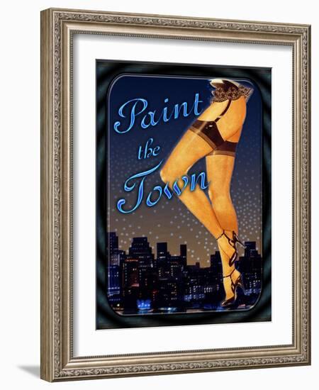 Paint the Town-Kate Ward Thacker-Framed Giclee Print