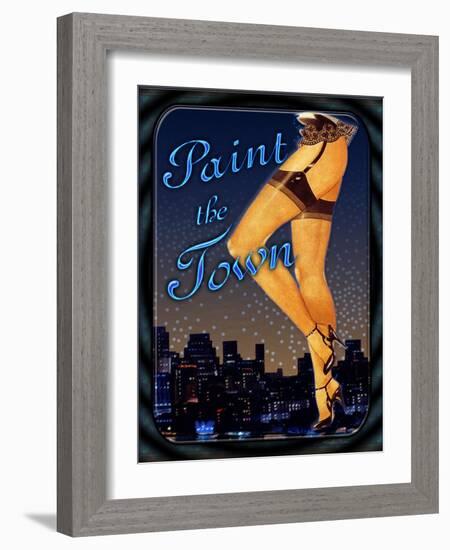 Paint the Town-Kate Ward Thacker-Framed Giclee Print
