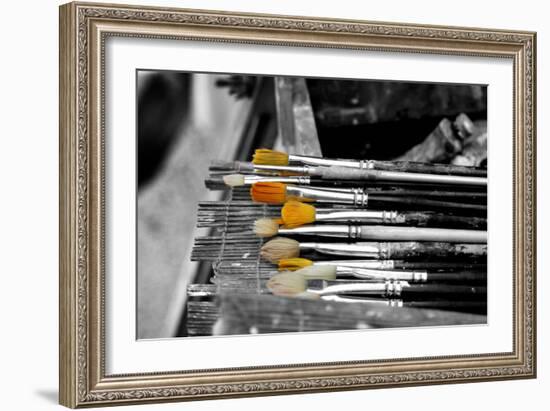 Paintbrushes-null-Framed Photo