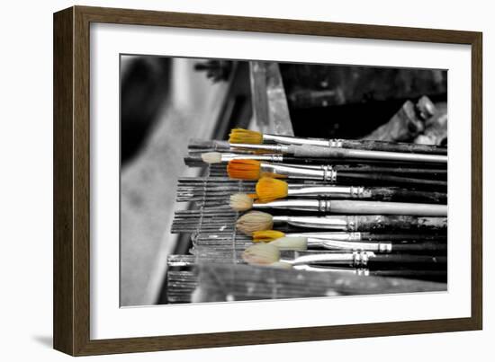 Paintbrushes-null-Framed Photo