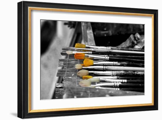 Paintbrushes-null-Framed Photo