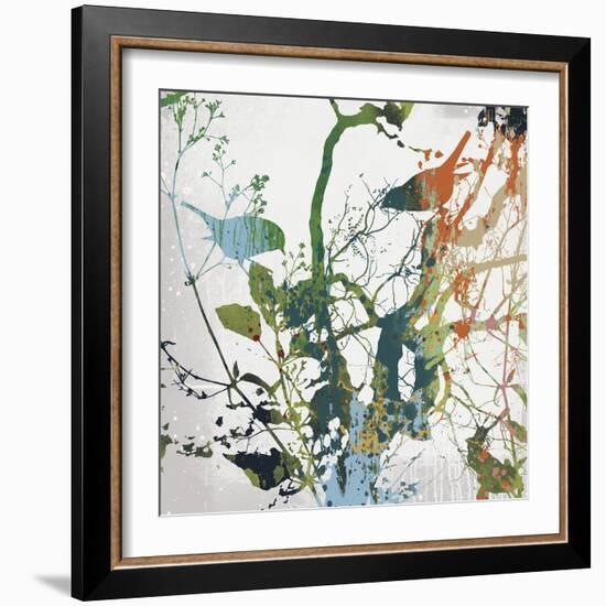 Painted Birds II-Ken Hurd-Framed Giclee Print