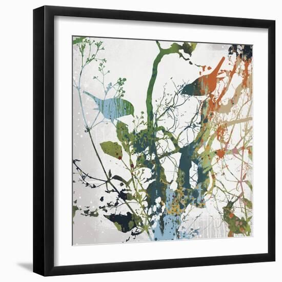 Painted Birds II-Ken Hurd-Framed Giclee Print