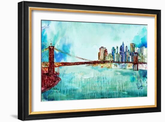 Painted City-James Zheng-Framed Art Print