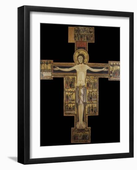 Painted Cross also known as Cross Number 15-null-Framed Photo