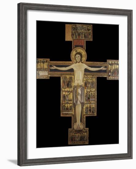 Painted Cross also known as Cross Number 15-null-Framed Photo