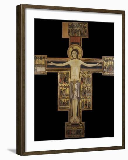 Painted Cross also known as Cross Number 15-null-Framed Photo