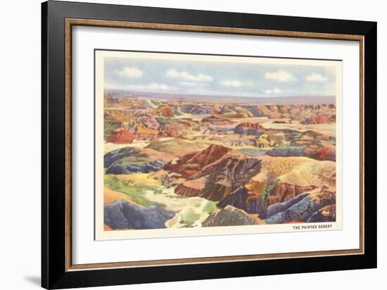 Painted Desert, Arizona-null-Framed Art Print