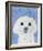 Painted Dogs - Maltese-Belle Poesia-Framed Giclee Print