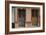 Painted Doorways in La Candelaria (Old Section of the City), Bogota, Colombia-Natalie Tepper-Framed Photo