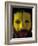 Painted Face of Native in the Huli Wigmen Tribe, Tari, Papua New Guinea-Bill Bachmann-Framed Photographic Print