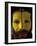 Painted Face of Native in the Huli Wigmen Tribe, Tari, Papua New Guinea-Bill Bachmann-Framed Photographic Print