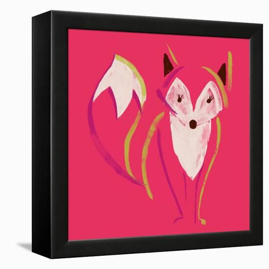 Painted Fox-null-Framed Premier Image Canvas