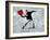 Painted heart Thrower-Banksy-Framed Premium Giclee Print