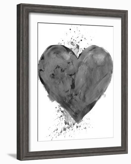 Painted Heart-Lottie Fontaine-Framed Giclee Print