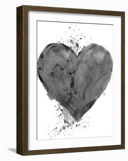 Painted Heart-Lottie Fontaine-Framed Giclee Print