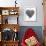 Painted Heart-Lottie Fontaine-Framed Giclee Print displayed on a wall