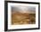 Painted Hills and Rainbow-Donald Paulson-Framed Giclee Print