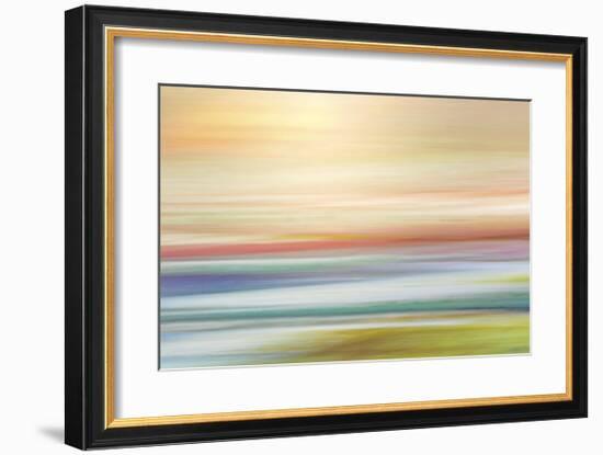 Painted Hills in Motion 1-Don Paulson-Framed Giclee Print