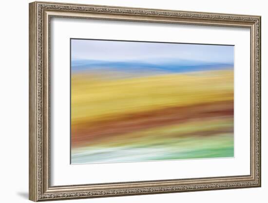 Painted Hills in Motion 4-Don Paulson-Framed Giclee Print