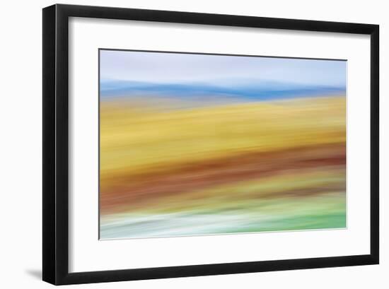 Painted Hills in Motion 4-Don Paulson-Framed Giclee Print