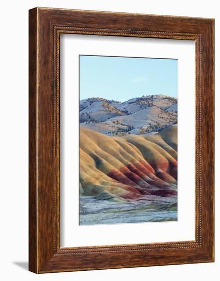 Painted Hills, John Day Fossil Beds National Monument, Oregon, USA-Jamie & Judy Wild-Framed Photographic Print