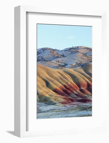 Painted Hills, John Day Fossil Beds National Monument, Oregon, USA-Jamie & Judy Wild-Framed Photographic Print