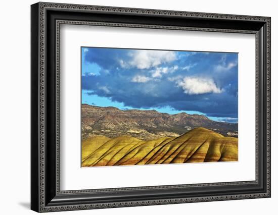 Painted Hills, John Day Fossil Beds, Oregon, USA-Michel Hersen-Framed Photographic Print