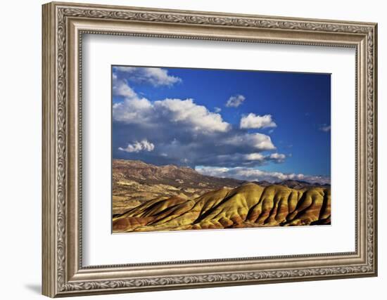 Painted Hills, John Day Fossil Beds, Oregon, USA-Michel Hersen-Framed Photographic Print