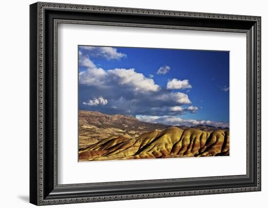 Painted Hills, John Day Fossil Beds, Oregon, USA-Michel Hersen-Framed Photographic Print