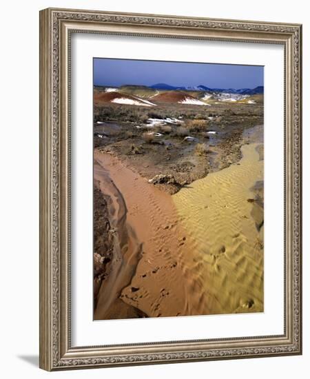 Painted Hills National Monument-Steve Terrill-Framed Photographic Print