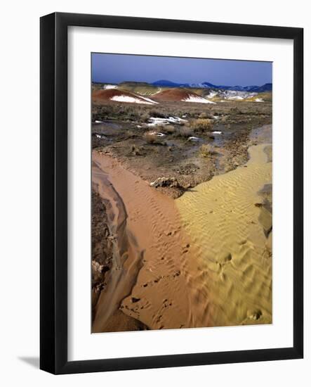 Painted Hills National Monument-Steve Terrill-Framed Photographic Print