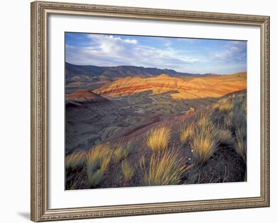 Painted Hills Unit, John Day Fossil Beds National Monument, Oregon, USA-Brent Bergherm-Framed Photographic Print