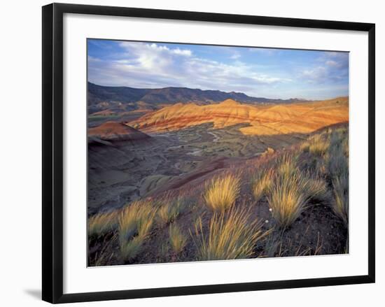 Painted Hills Unit, John Day Fossil Beds National Monument, Oregon, USA-Brent Bergherm-Framed Photographic Print