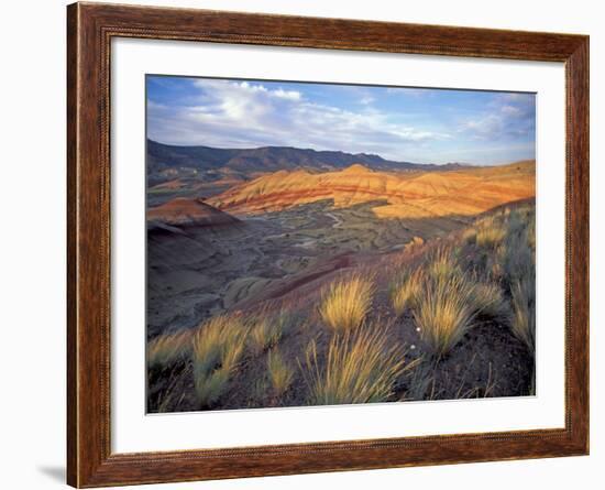 Painted Hills Unit, John Day Fossil Beds National Monument, Oregon, USA-Brent Bergherm-Framed Photographic Print