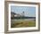 Painted Houses in Portishead Harbour on the Severn Estuary, Bristol, Somerset, England, UK-Liz Eve-Framed Photo