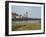 Painted Houses in Portishead Harbour on the Severn Estuary, Bristol, Somerset, England, UK-Liz Eve-Framed Photo