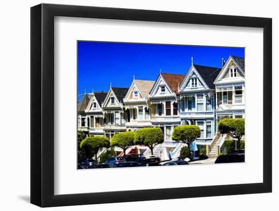 Painted Ladies - Alamo Square - San Francisco - Californie - United States-Philippe Hugonnard-Framed Photographic Print