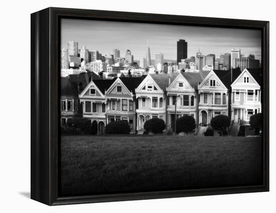 Painted Ladies Mono-John Gusky-Framed Premier Image Canvas